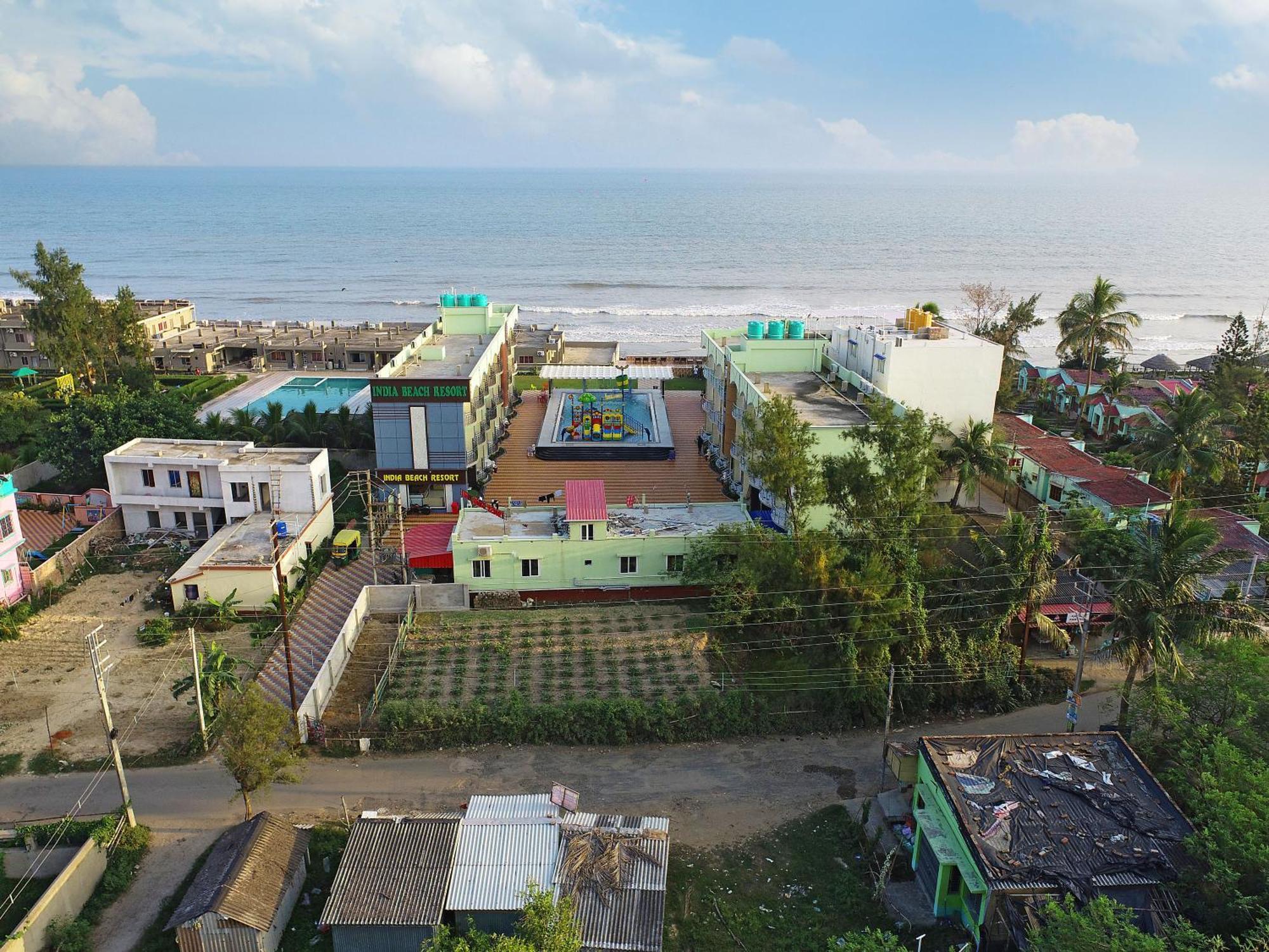 India Beach Resort !! Front Sea View !! Мандармани Экстерьер фото